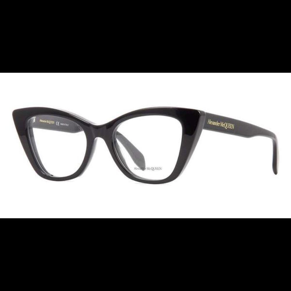 ALEXANDER McQUEEN AM0305O 001 50-18 145 Eyeglasses